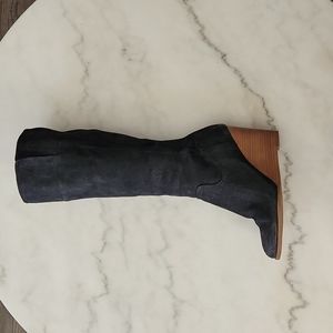 FrancoSarto Women's Wedge High Boot, Size 8M